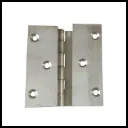 W hinges Brass