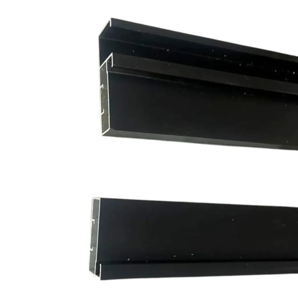 Glass Shutter Profile (Black, 45mm)